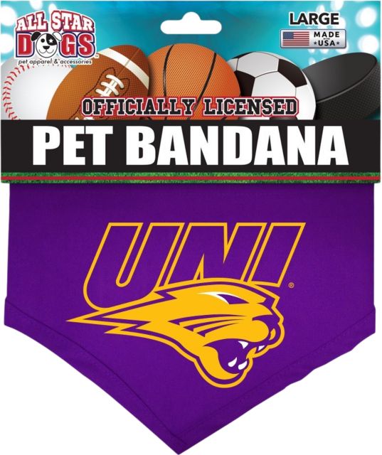 University of Northern Iowa Pet Bandana