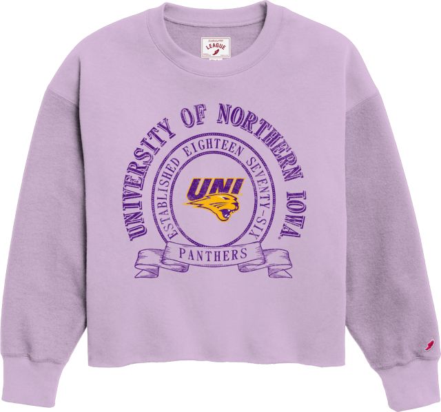 University of Northern Iowa Panthers Women's Oversized Crewneck Sweatshirt