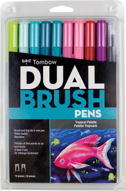 ABT DUAL BRUSH SET 10/TROPICAL