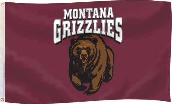 University of Montana Grizzlies 3' x 5' Flag