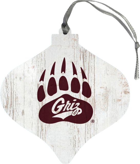 University of Montana Grizzlies Bulb Ornament