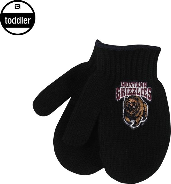 University of Montana Infant-Toddler Knit Mittens