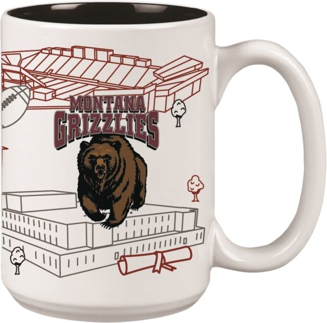 University of Montana 15 oz. Campus Mug