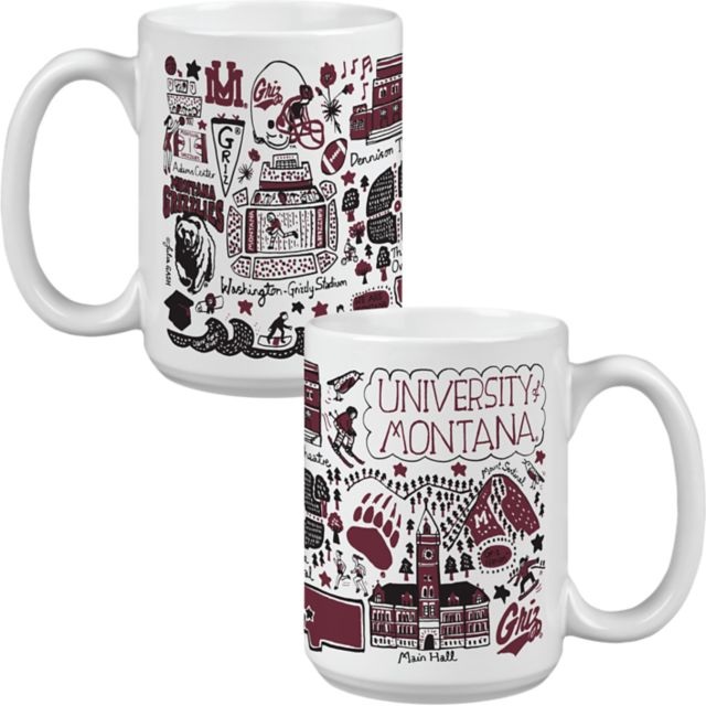 University of Montana Julia Gash 15 oz. Mug