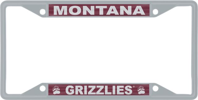 University of Montana Grizzlies License Plate Frame