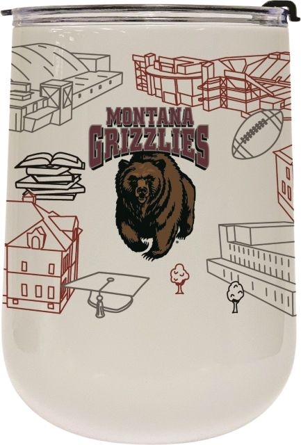 University of Montana 18 oz. Campus Tumbler
