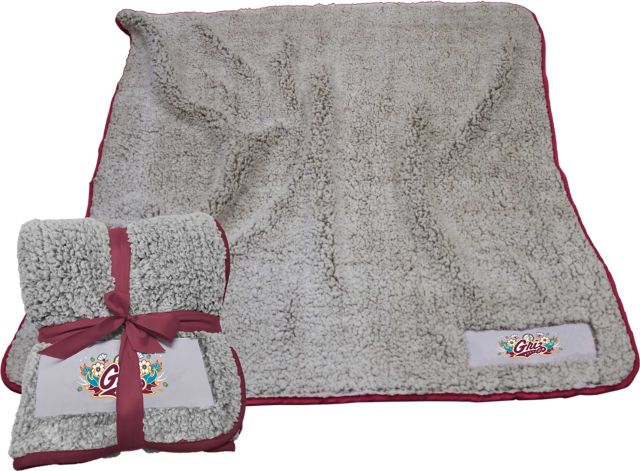 University of Montana Grizzlies N7 Frosty Fleece Blanket