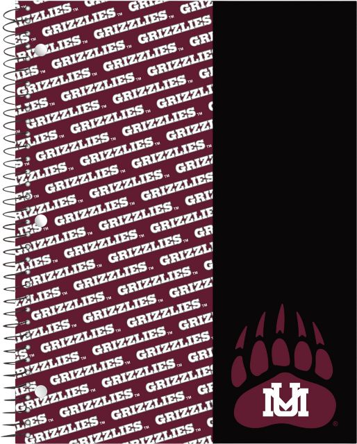 University of Montana 1 Subject Notebook