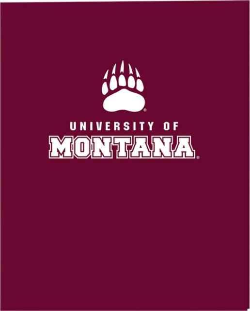 University of Montana 2 Pocket Folder