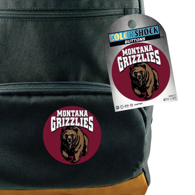 University of Montana Grizzlies 3'' Button