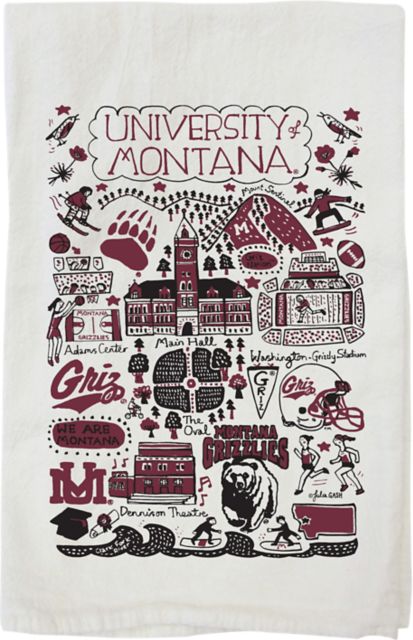 University of Montana Kitchen Towel