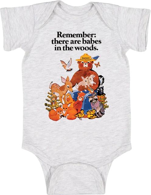 University of Montana Smokey Bear Infant Bodysuit