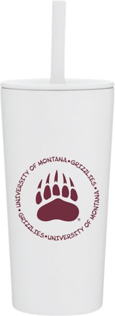 University of Montana 20 oz. Gatlinburg Tumbler with Straw