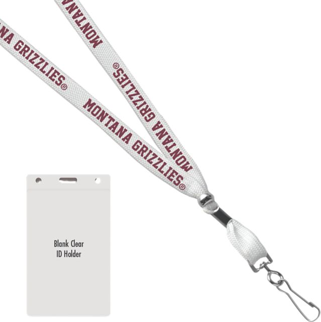 University of Montana Card Dispenser Lanyard