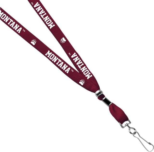 University of Montana 3/8 Swivel Hook Lanyard