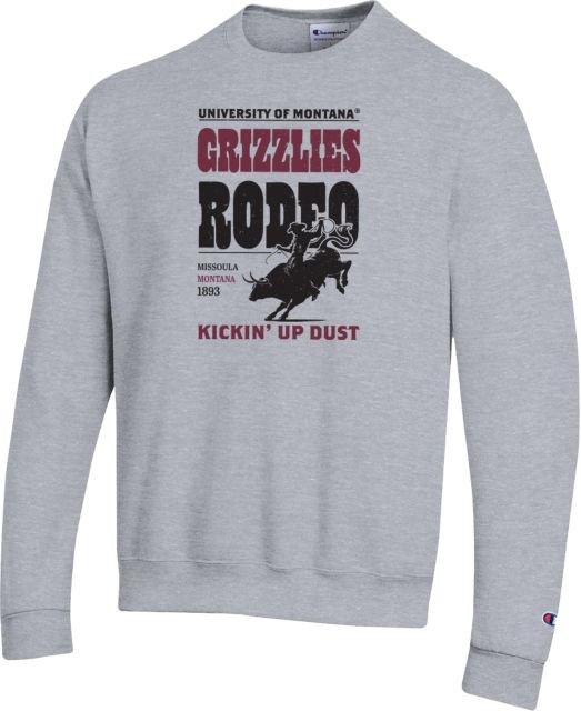 University of Montana Grizzlies Rodeo Crewneck Sweatshirt