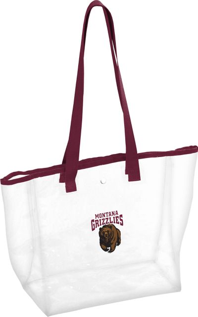 University of Montana Clear Stadium Tote Bag