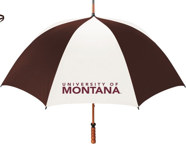 University of Montana 62'' Woodshaft Umbrella