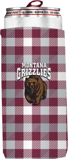 University of Montana Slim Can Coozie