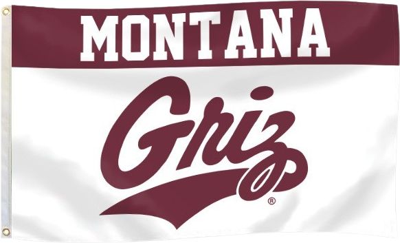 University of Montana Grizzlies 3' x 5' Durawave Flag