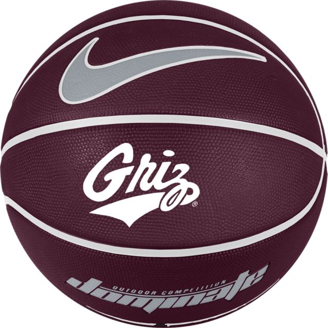 University of Montana Full Size Rubber Basketball