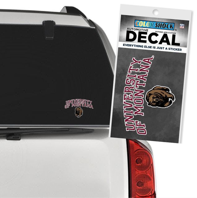 University of Montana Grizzlies Decal