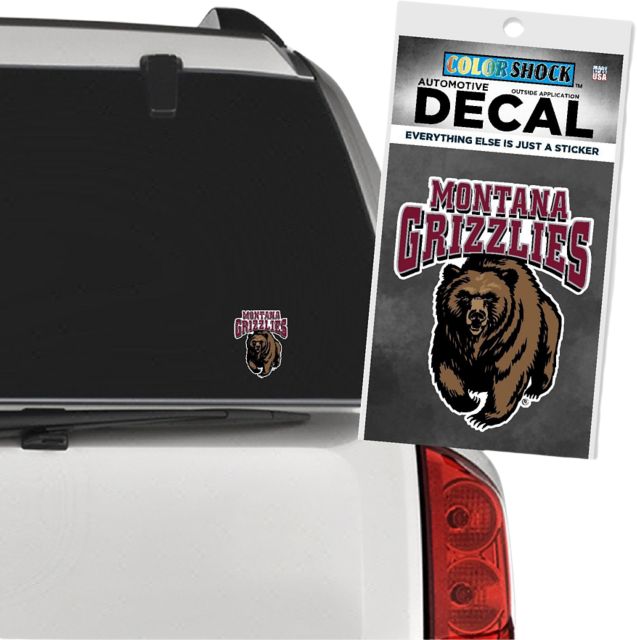 University of Montana Grizzlies Decal