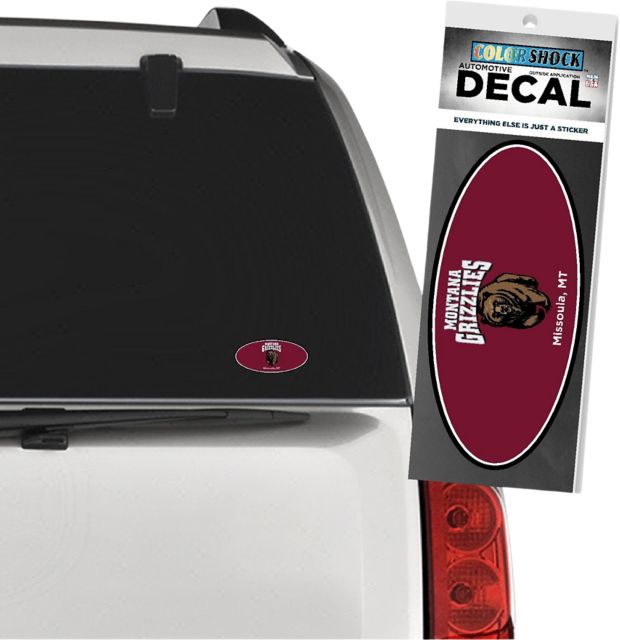 University of Montana Grizzlies Decal