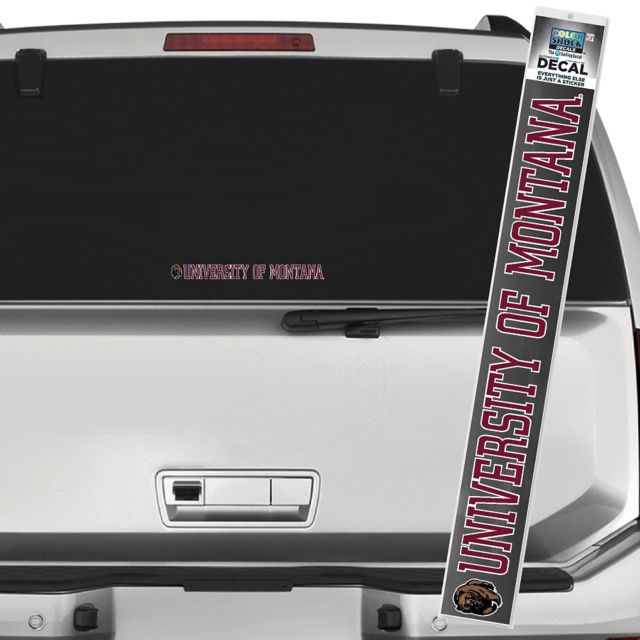 University of Montana Grizzlies Decal