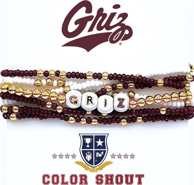 University of Montana Lucky 7 Bracelet