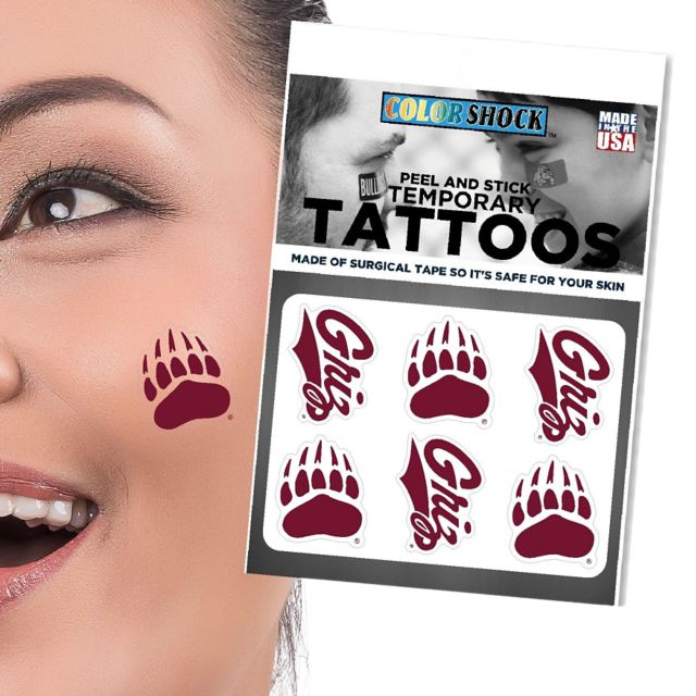 University of Montana Grizzlies Mini Decal