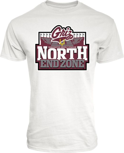 University of Montana Washington End Zone Short Sleeve T-Shirt
