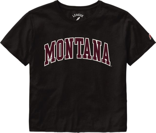University of Montana Short Sleeve Cropped T-Shirt