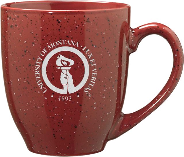 University of Montana 16 oz Bistro Speckle Mug