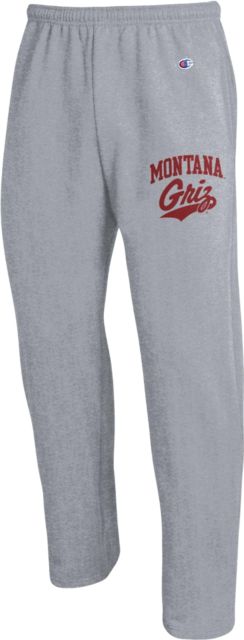 University of Montana Grizzlies Open Bottom Sweatpants