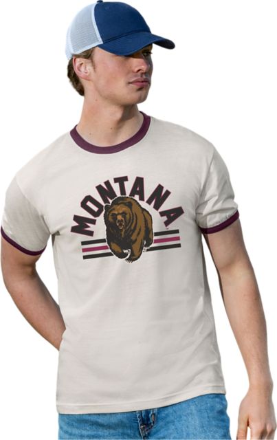 University of Montana Grizzlies Ringer Short Sleeve T-Shirt