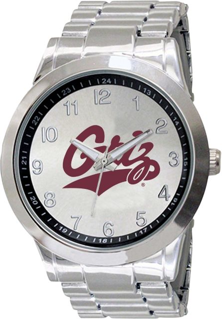 University of Montana 44mm Men's Stainless Steel Watch