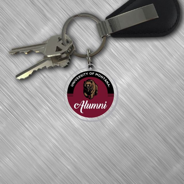 University of Montana Grizzlies Laser Cut Keytag