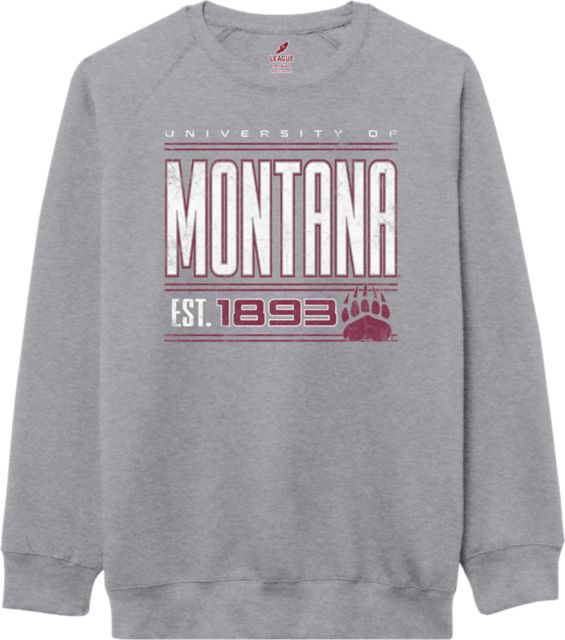 University of Montana Grizzlies Crewneck Sweatshirt