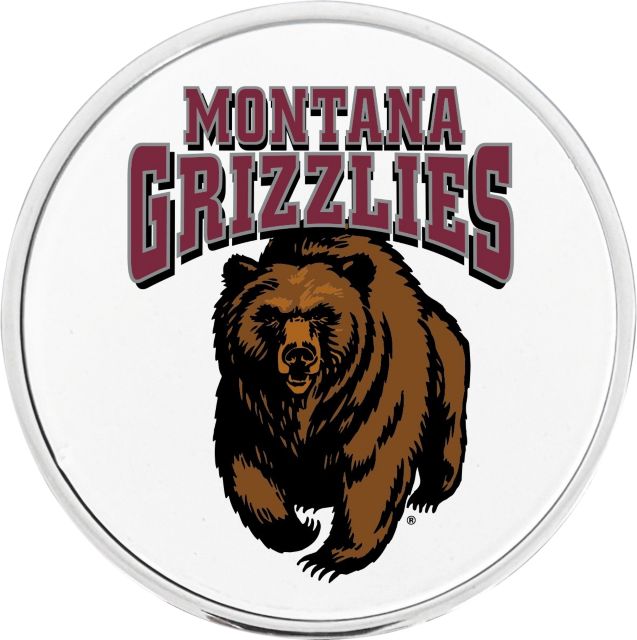 University of Montana Grizzlies Circle Adhesive Emblem