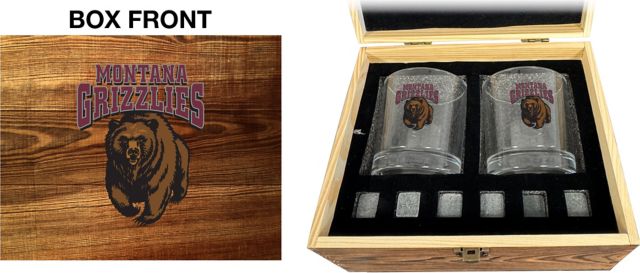 University of Montana Rock Glass Box Set