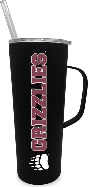 University of Montana Grizzlies 20 oz. Stainless Steel Roadie