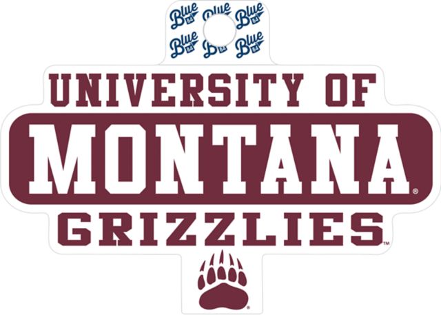 University of Montana Fullsize Sticker