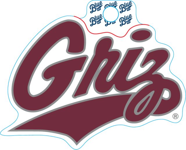 University of Montana Full Size Sticker