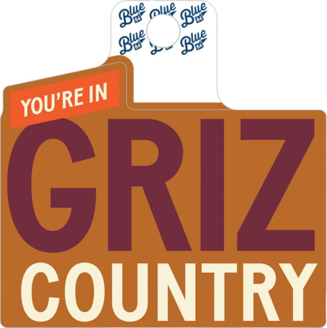 University of Montana Full Size Sticker