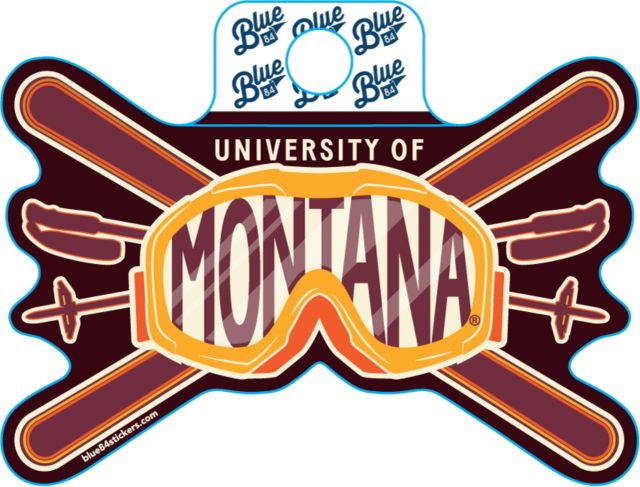 University of Montana Full Size Sticker