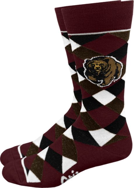University of Montana Grizzlies Dress Socks