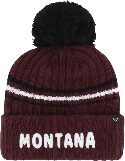 University of Montana Women's Cuff Pom Knit Hat