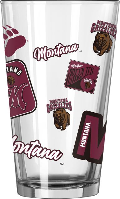 University of Montana 16oz Dreamweave Pint Glass