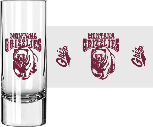 University of Montana 2.5 oz. Collector's Glass